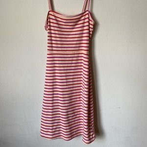 starburst stripped skater dress
